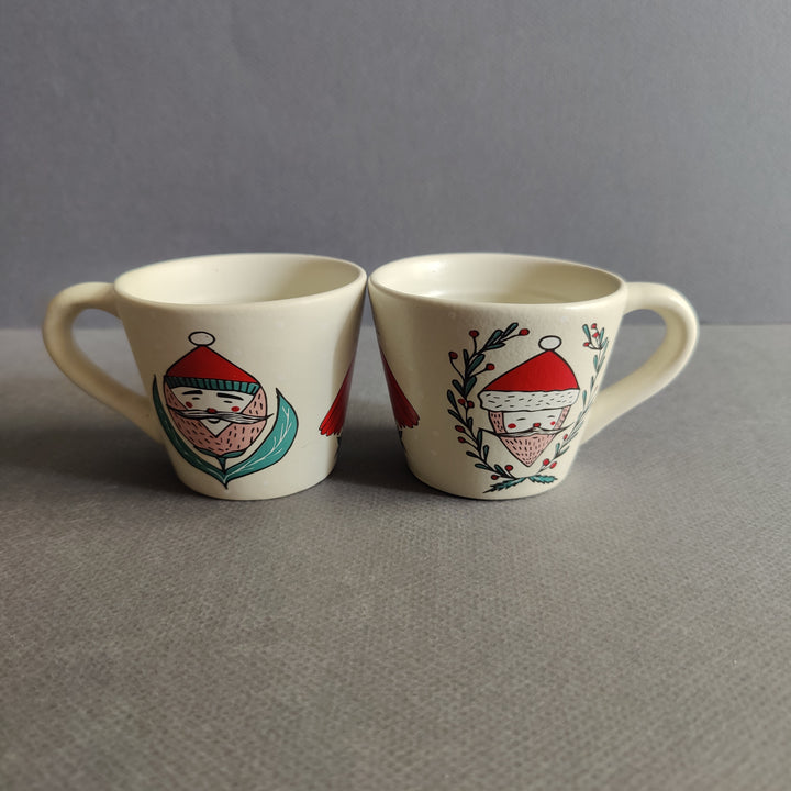 xmas santa mug