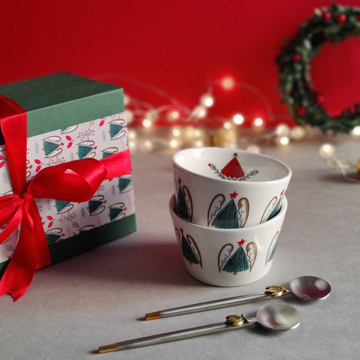 Xmas Gift Box - blessed tree dessert set
