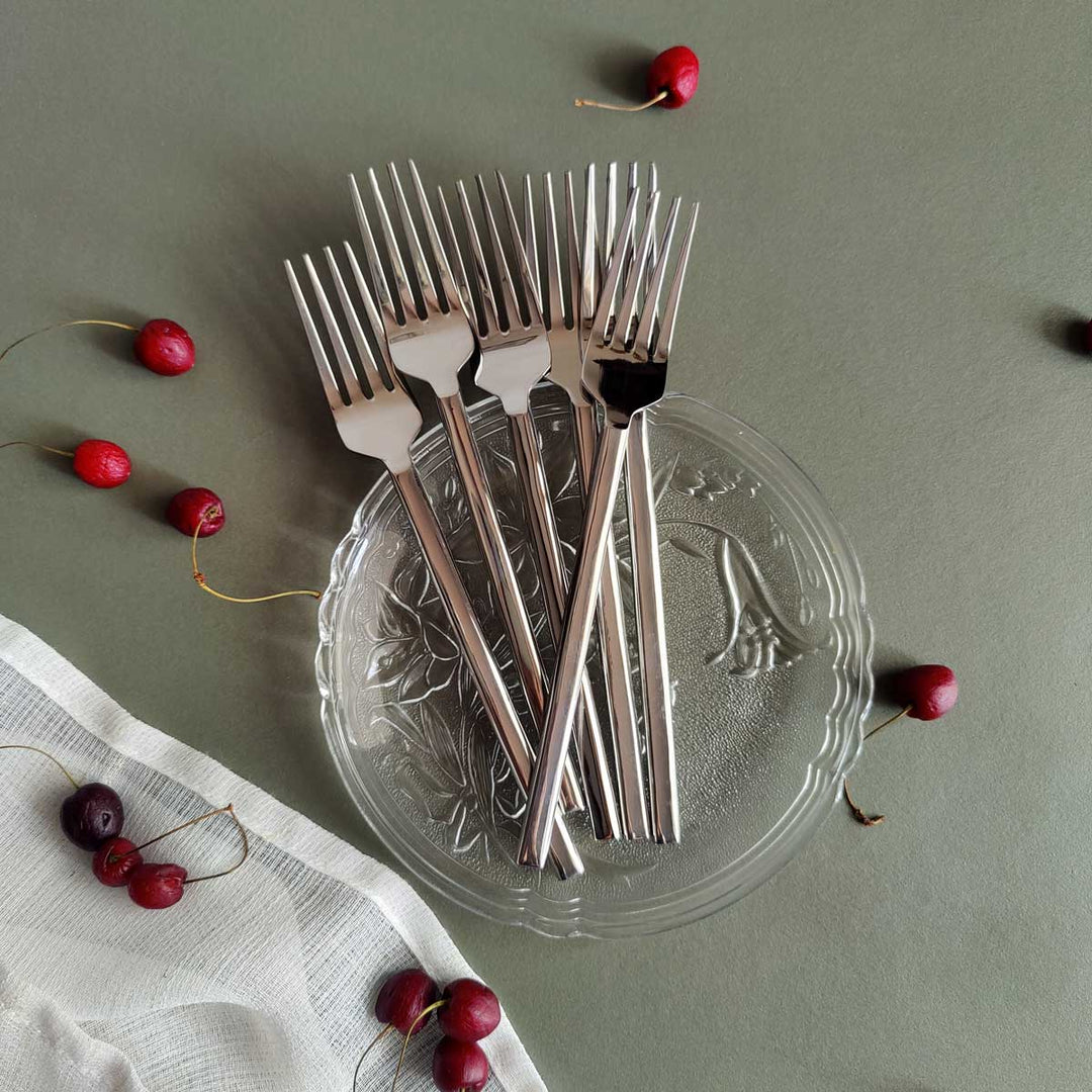 platt SS cutlery - dining fork - 6pcs