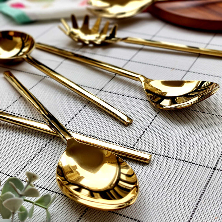 platt - serving spoon set - 6pcs