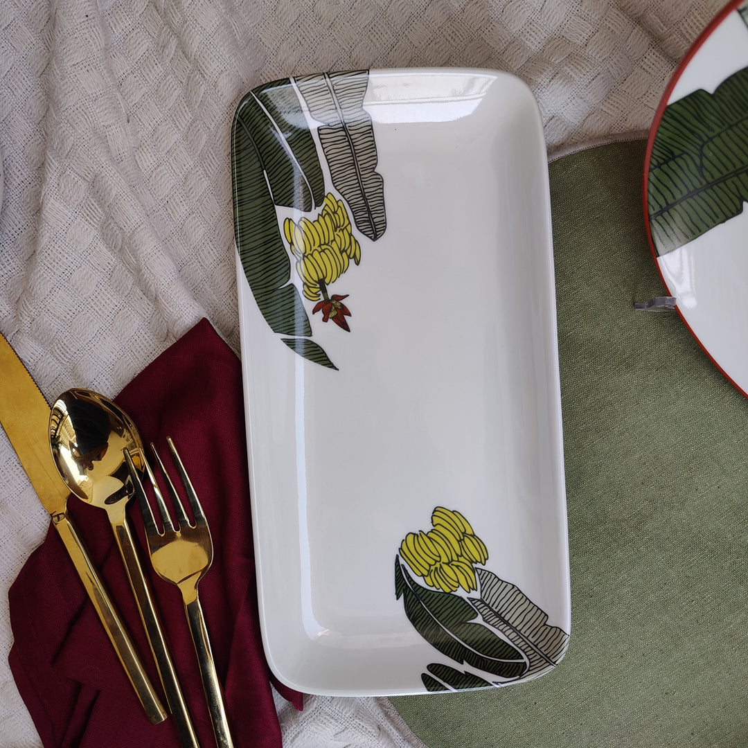 Praising Plantain (POR) - Rectangle platter
