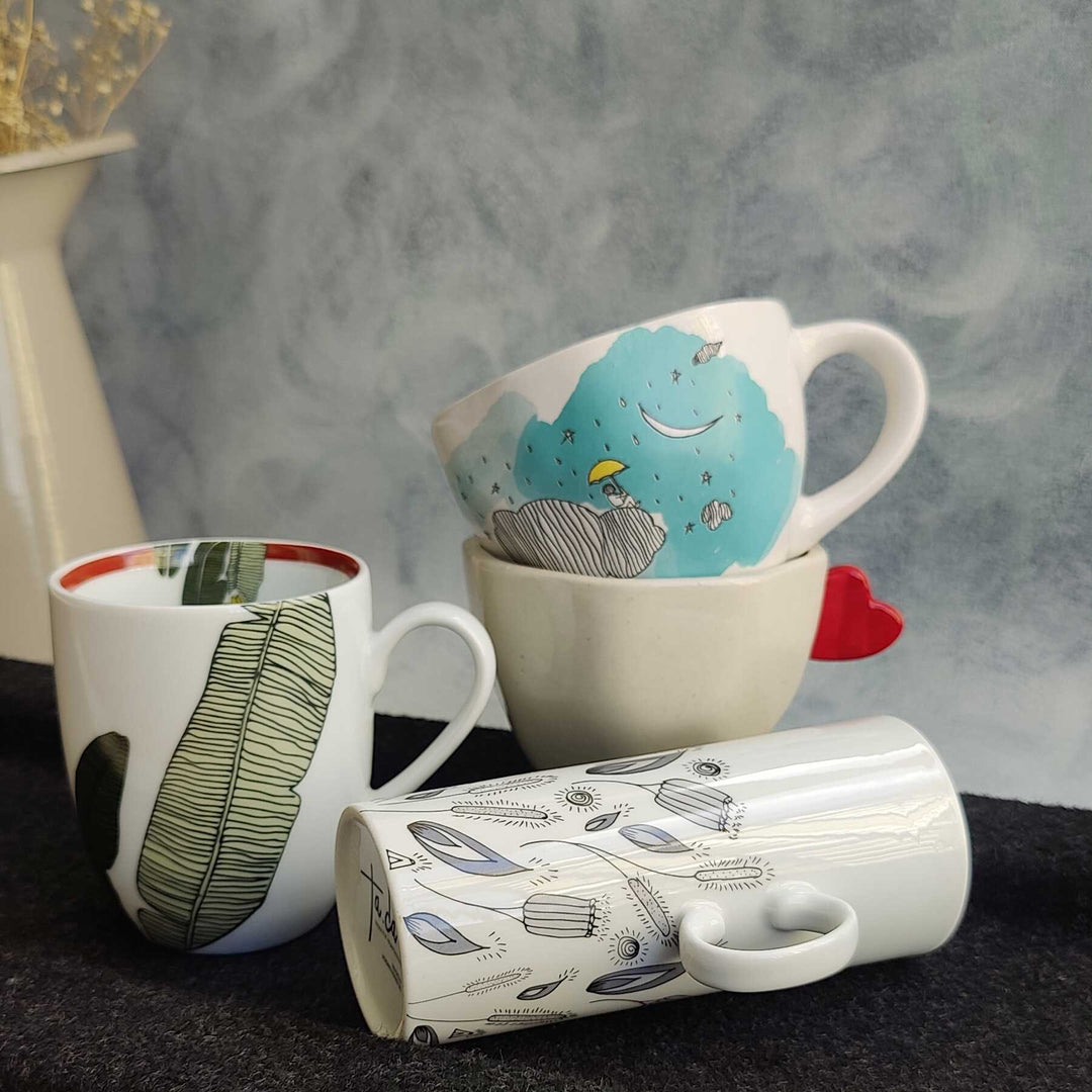 the quad mugs - set of 4