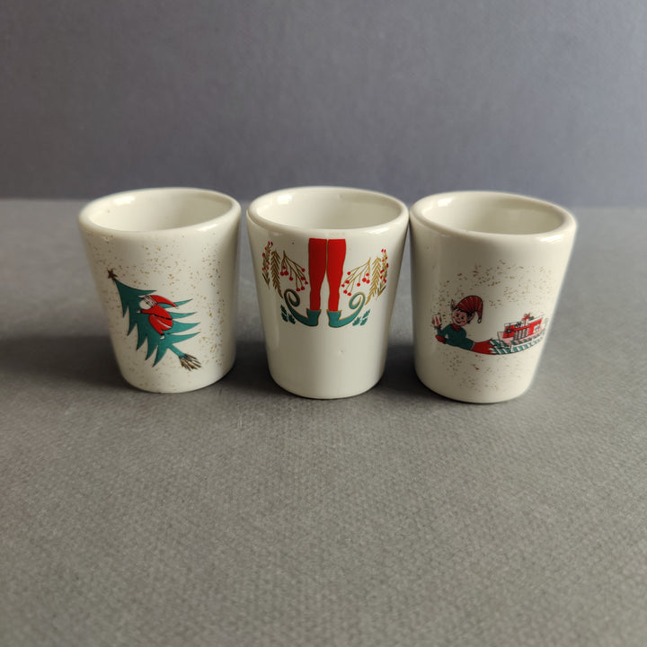 xmas shot glasses - set of 6 (PRE-ORDER)