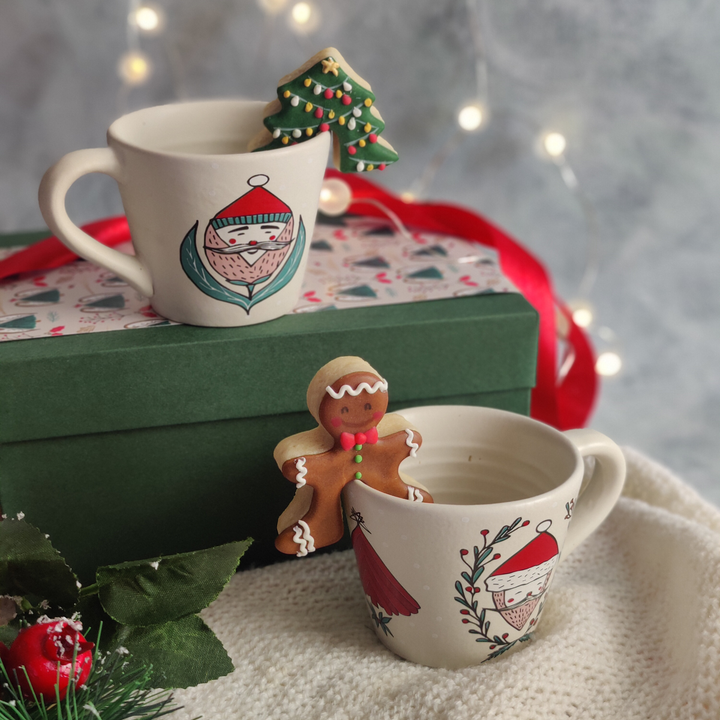 xmas santa mug huggers gift box - (PRE-ORDER CLOSED)