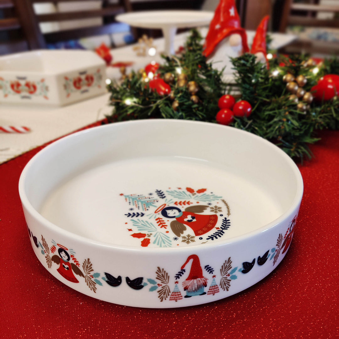 The Winter Woodland - Flat Bowl