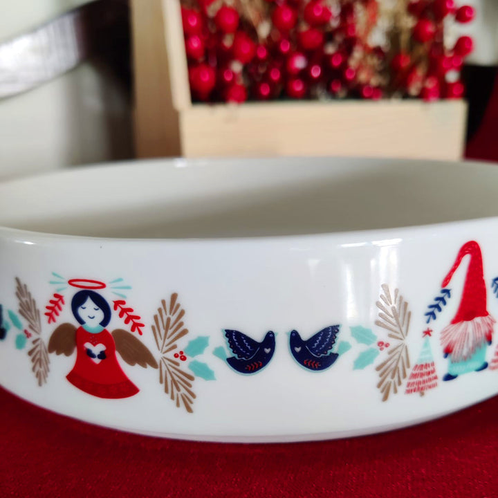 The Winter Woodland - Flat Bowl
