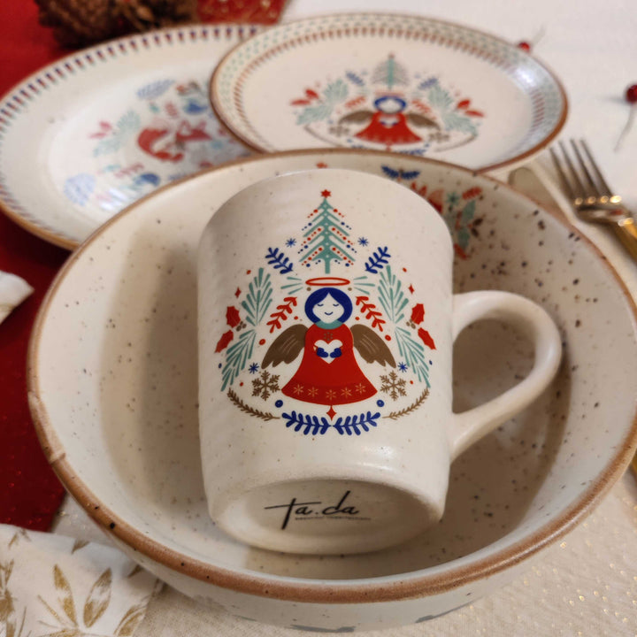 The Winter Woodland Mug - Set of 2