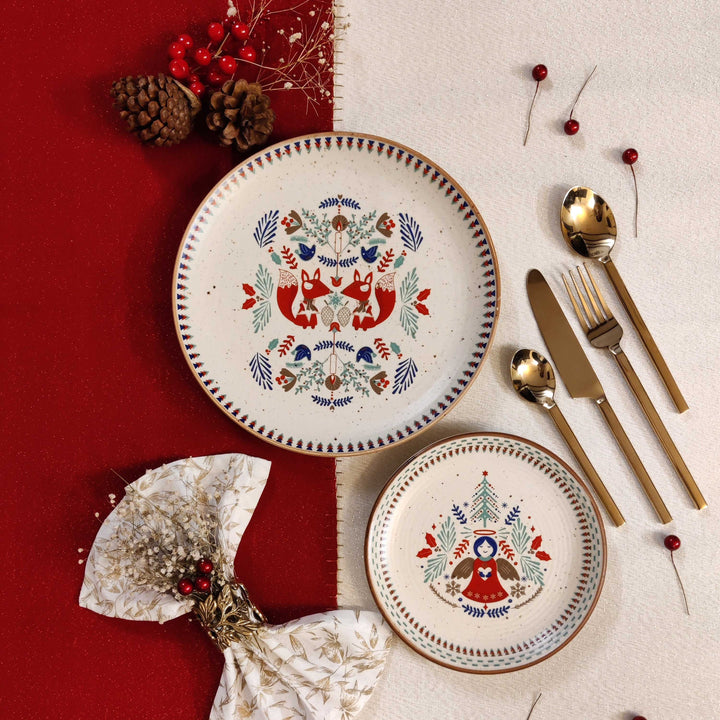 The Winter Woodland - 12pc Plate Set