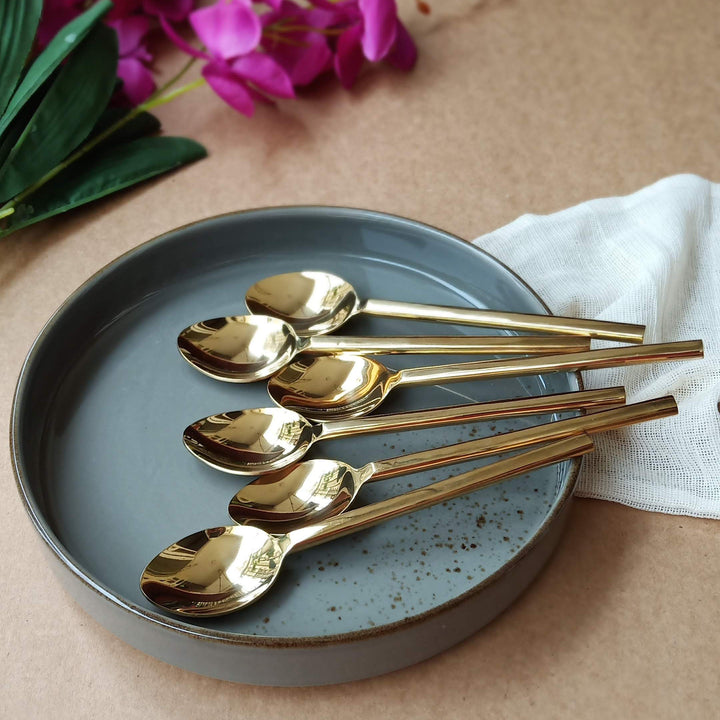 platt - cutlery dining spoon cutlery set - 6pcs