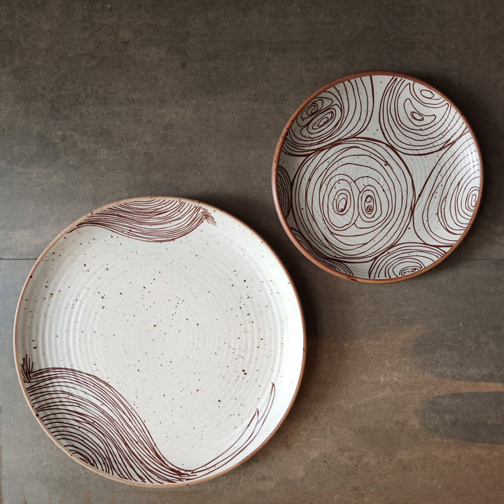 Purple Lord of Rings - Dinner Plate