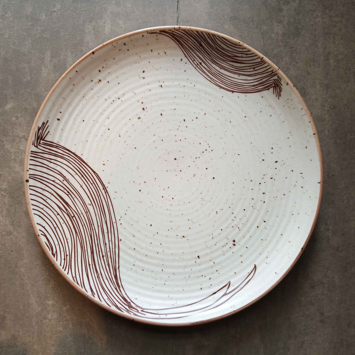 Purple Lord of Rings - Dinner Plate