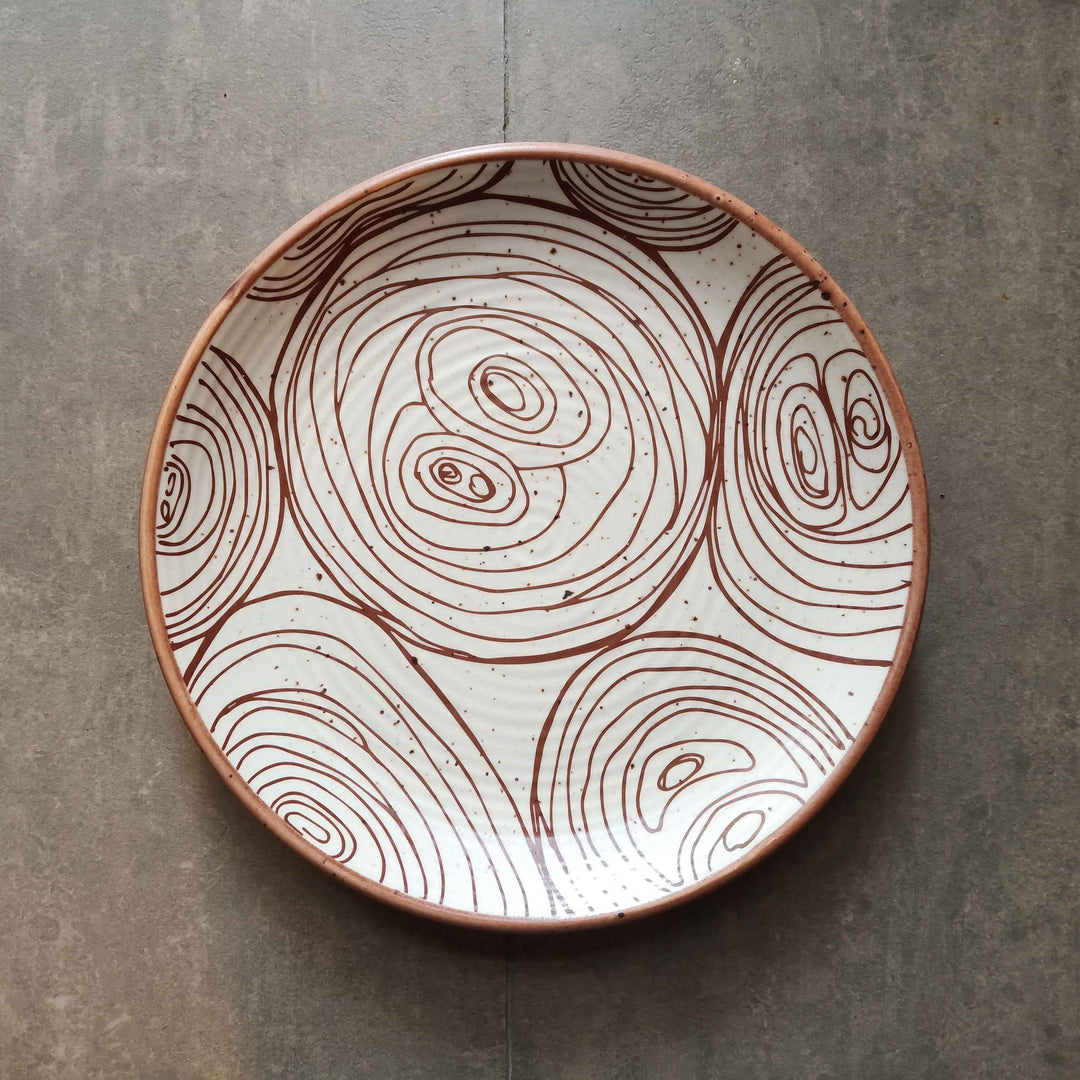 Purple Lord of Rings - Quarter / Snack Plate