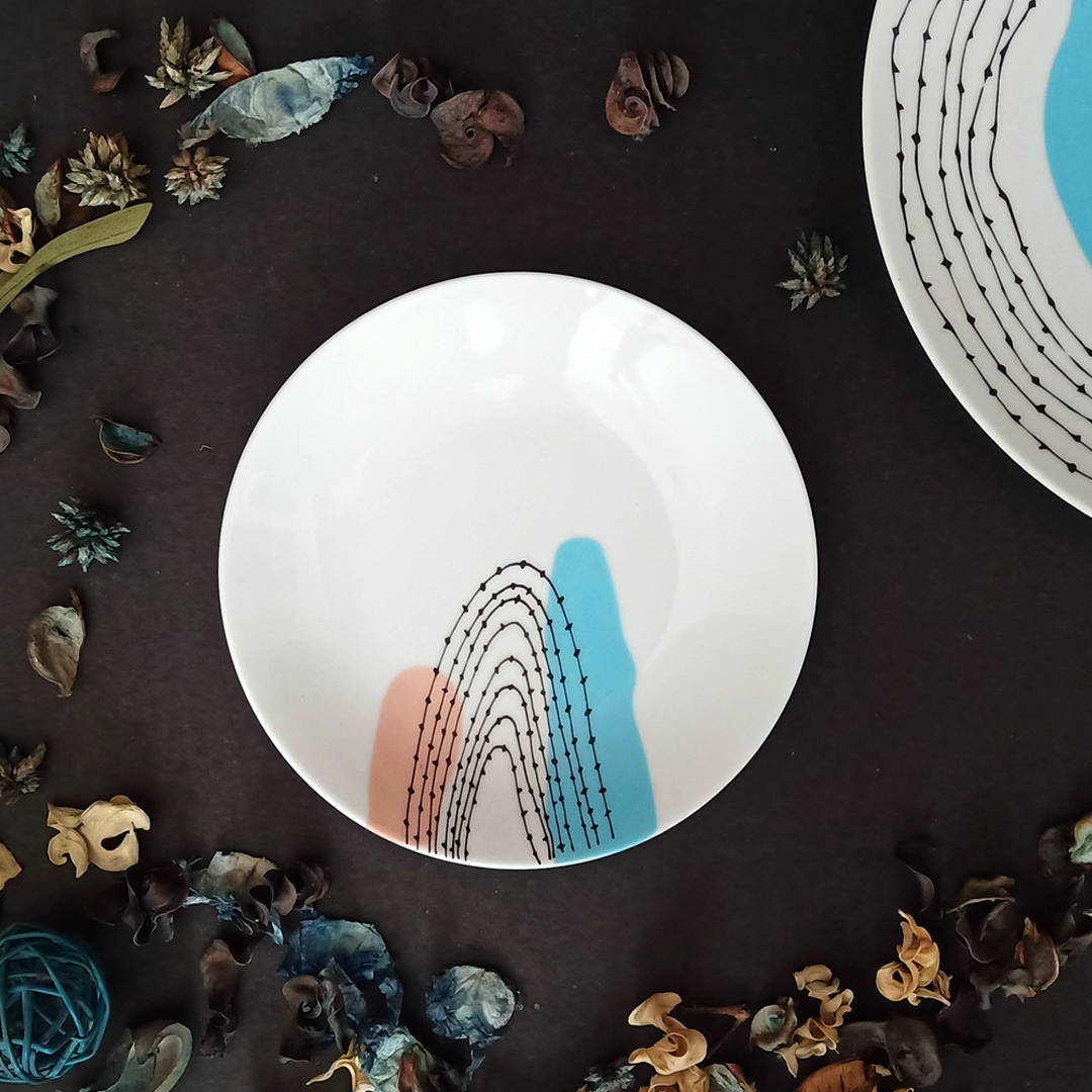 Tranquil Oasis - Quarter / Snack Plate