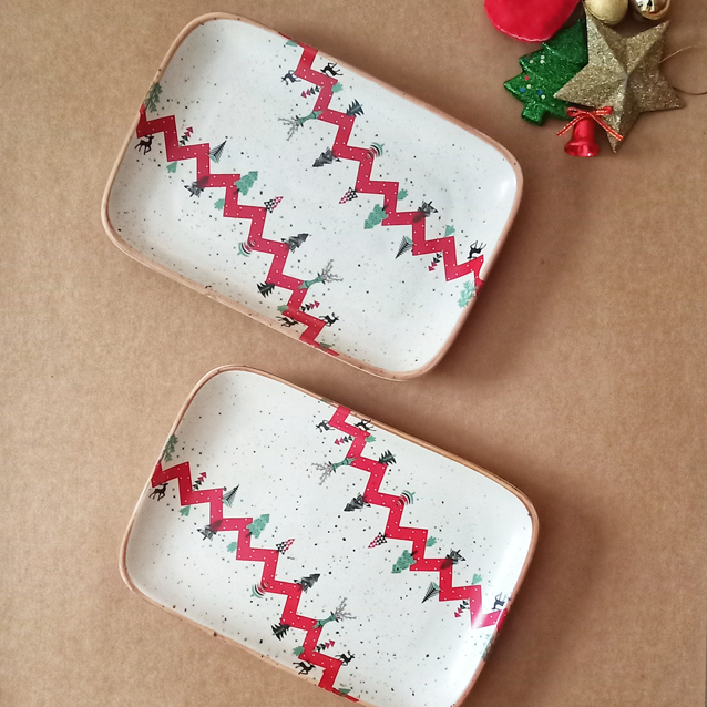 Xmas New - Rectangle Platters