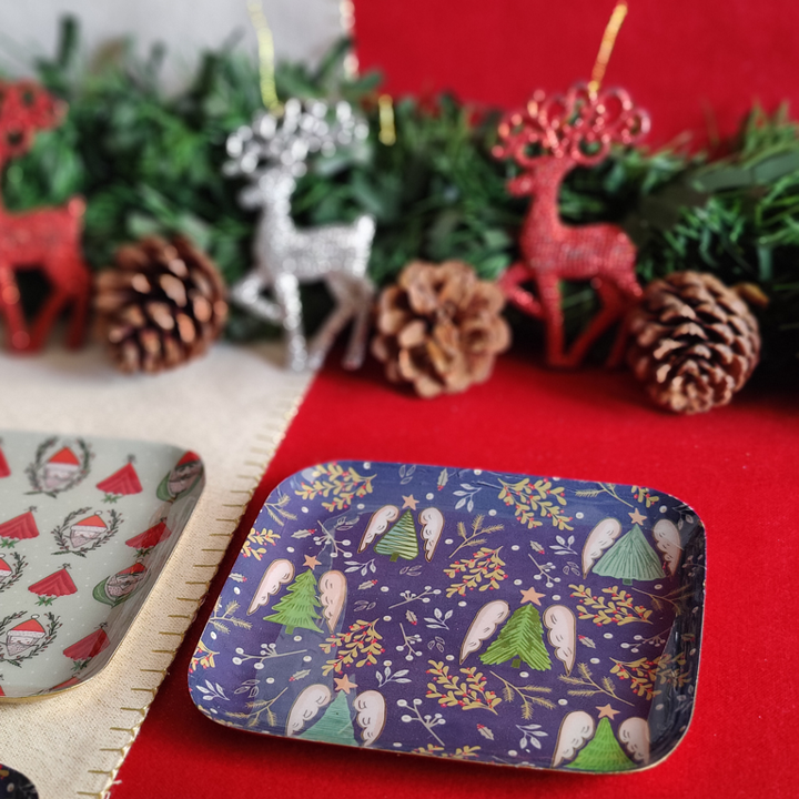 blessed tree - metal serveware