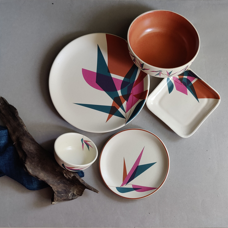 the broken beautiful - 41pc Dinner Set