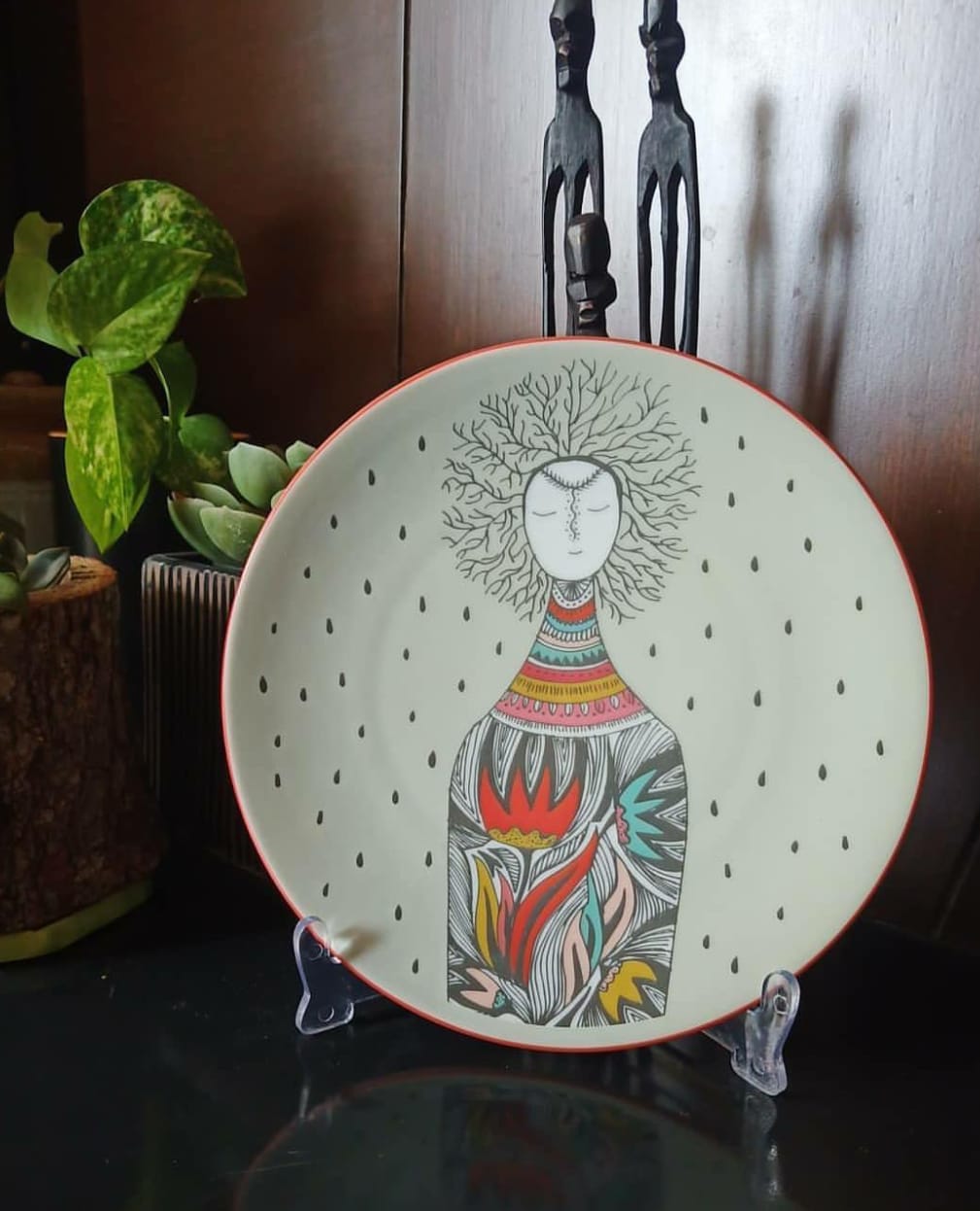unbottle your colours - Decor Plate
