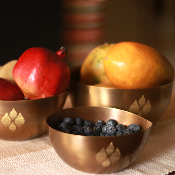 Diya Serving Bowl Set