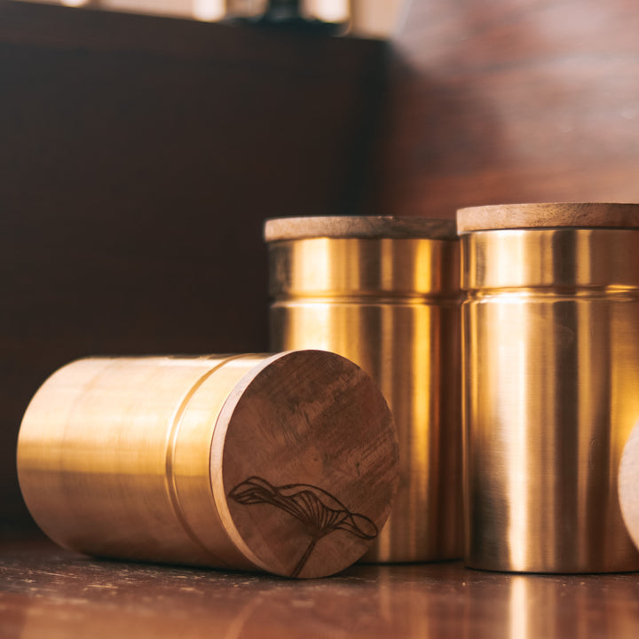 Brass Canister