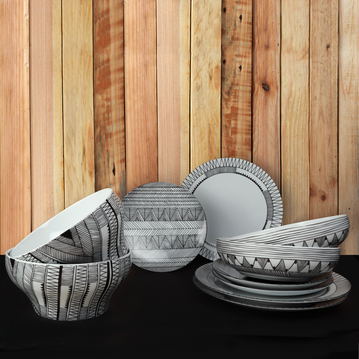 An Incan Moon - 14pc Dinner Set