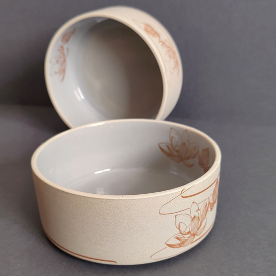 Isles of Indivarā (Stoneware) - Fruit Bowl (Single pc)