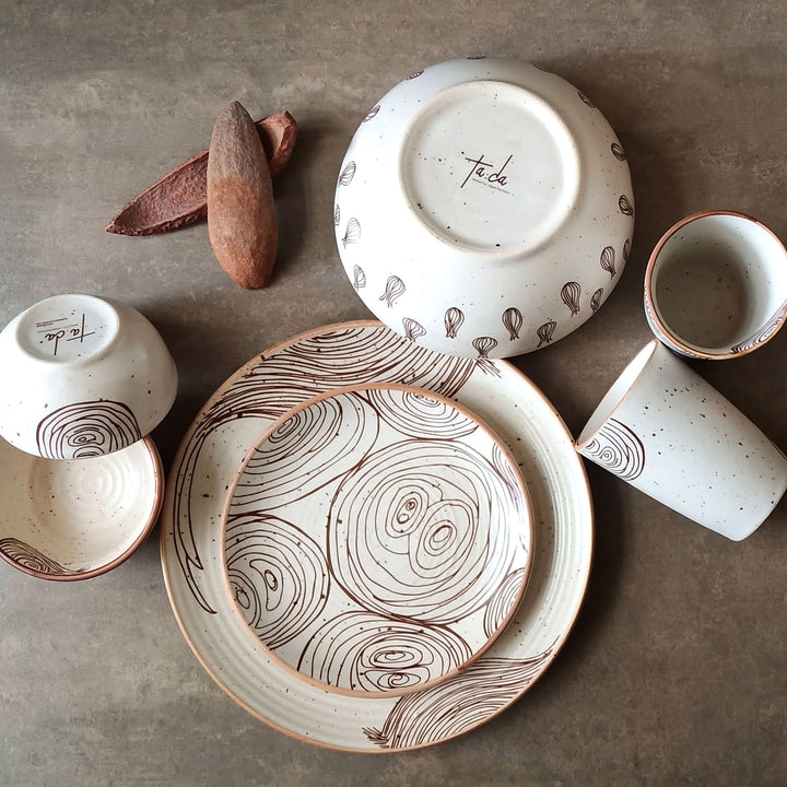 Purple Lord of Rings- 26pc Dinner Set