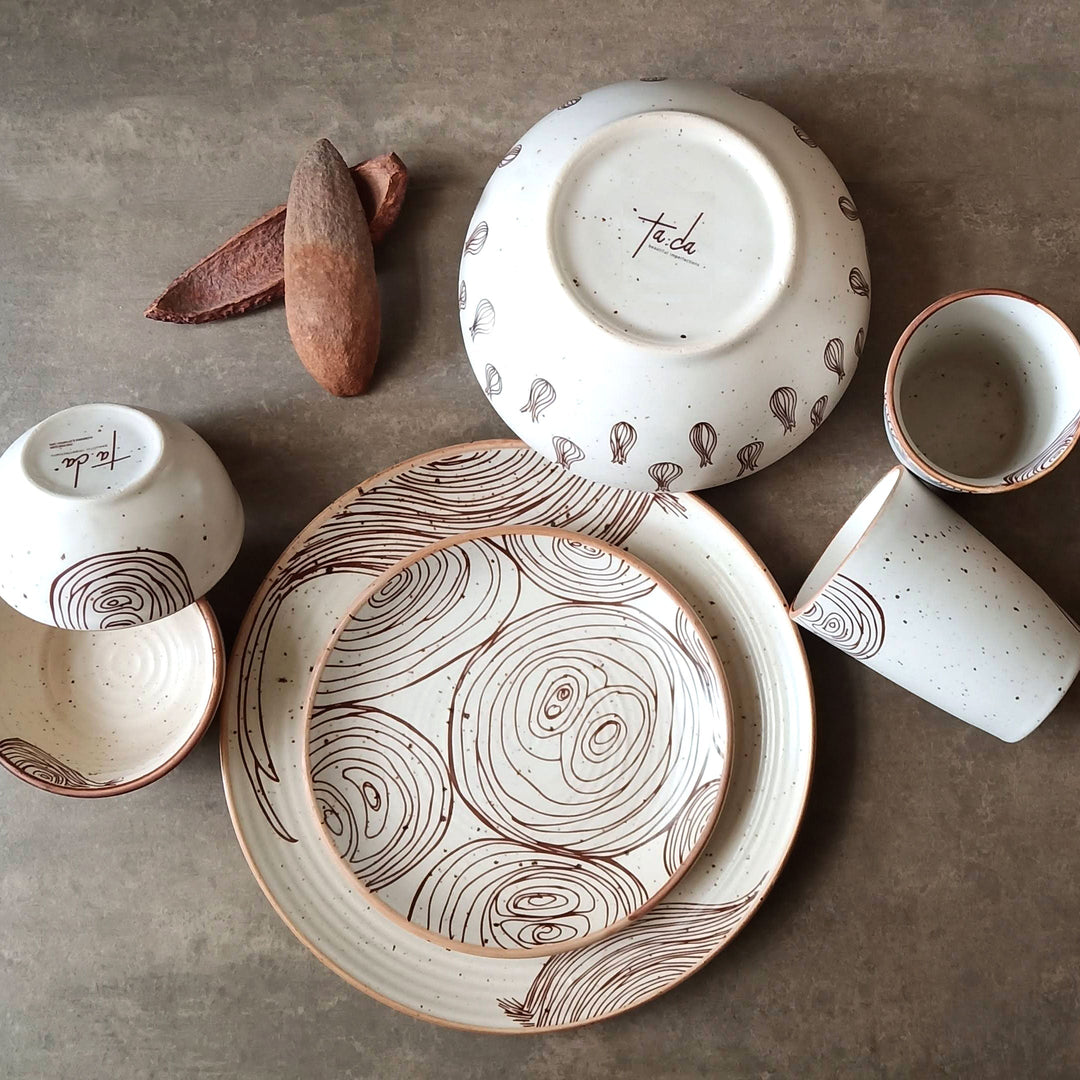 Purple Lord of Rings- 46pc Dinner Set