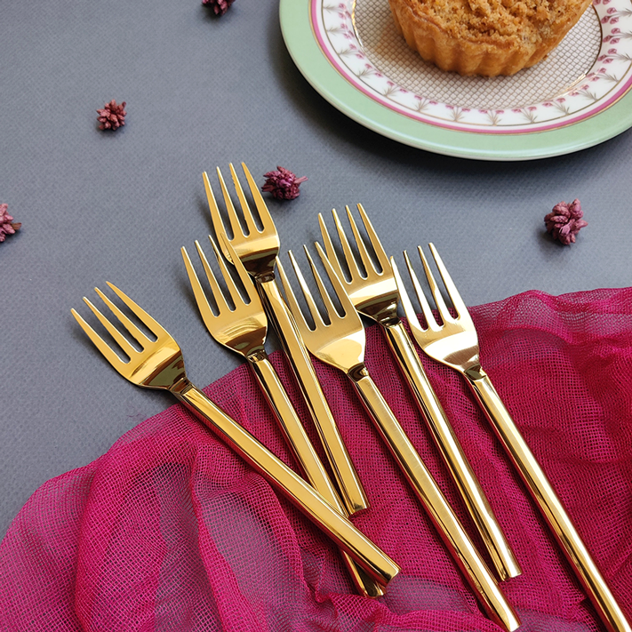 platt - cutlery dessert fork cutlery set - 6pcs
