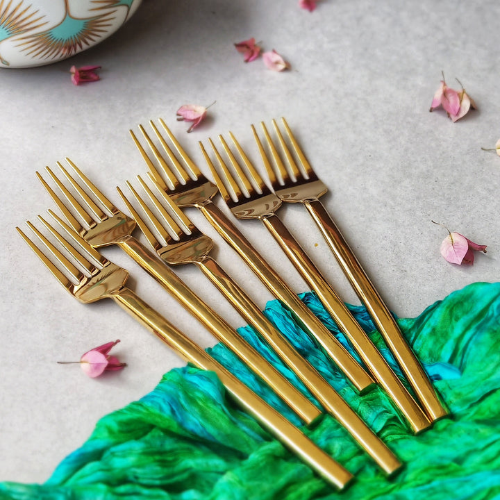 platt - cutlery dining fork cutlery set - 6pcs