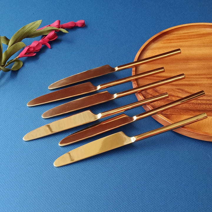 platt - cutlery dining knife cutlery set - 6pcs