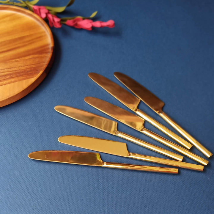 platt - cutlery dining knife cutlery set - 6pcs