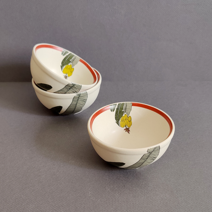 Praising Plantain - Dessert/Katori Bowl (Set of 2) - (PRE-ORDER)