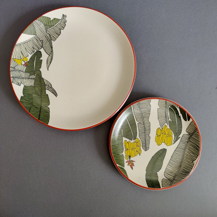 Praising Plantain – 12pc Plate Set - (PRE-ORDER)