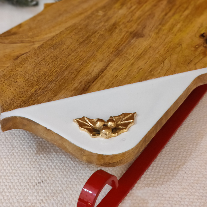 sleigh serving board