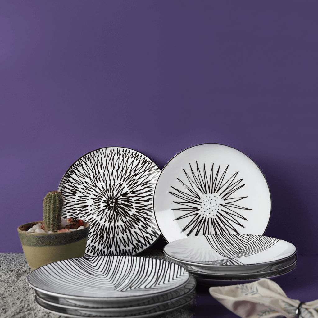 Winds & Dunes – Quarter / Snack Plate (Set of 4)
