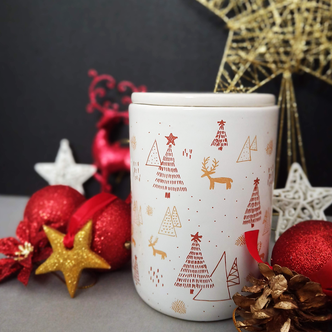 Christmas Canister