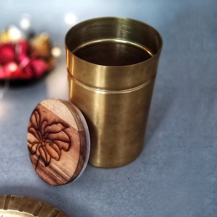 Brass Canister