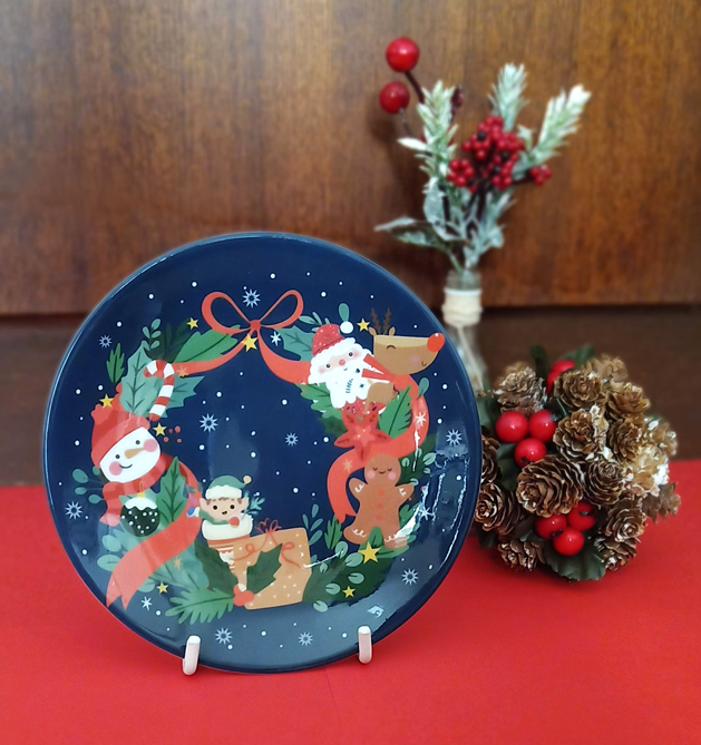 Xmas Santa - Decor Plate
