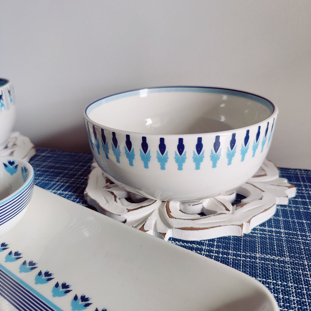 Prussian Blue Star - small bowl