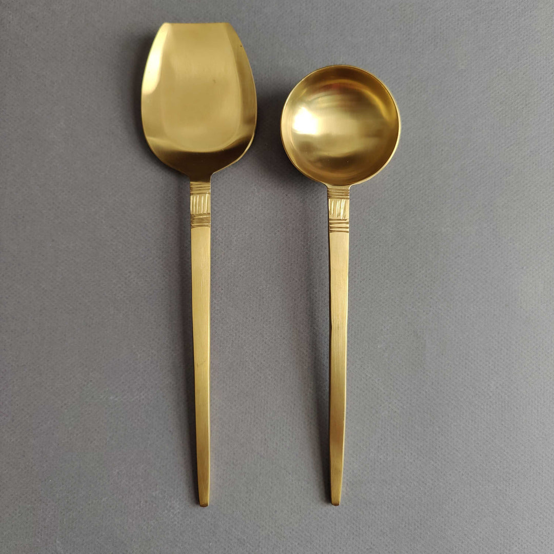 lyn - serving spoon set (6pc set) - (PRE-ORDER)