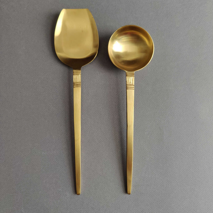 lyn - serving spoon set (6pc set) - (PRE-ORDER)