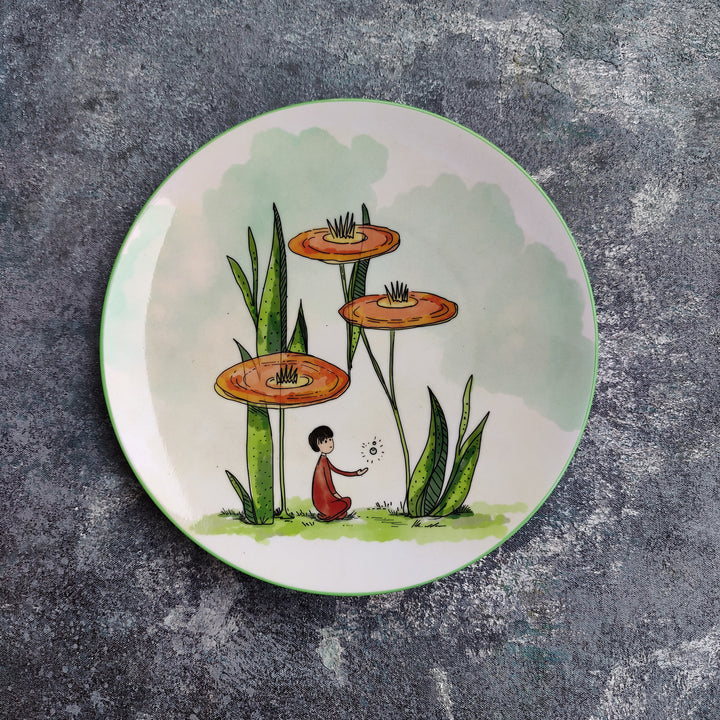 Beneath the blooms - Decor Plate