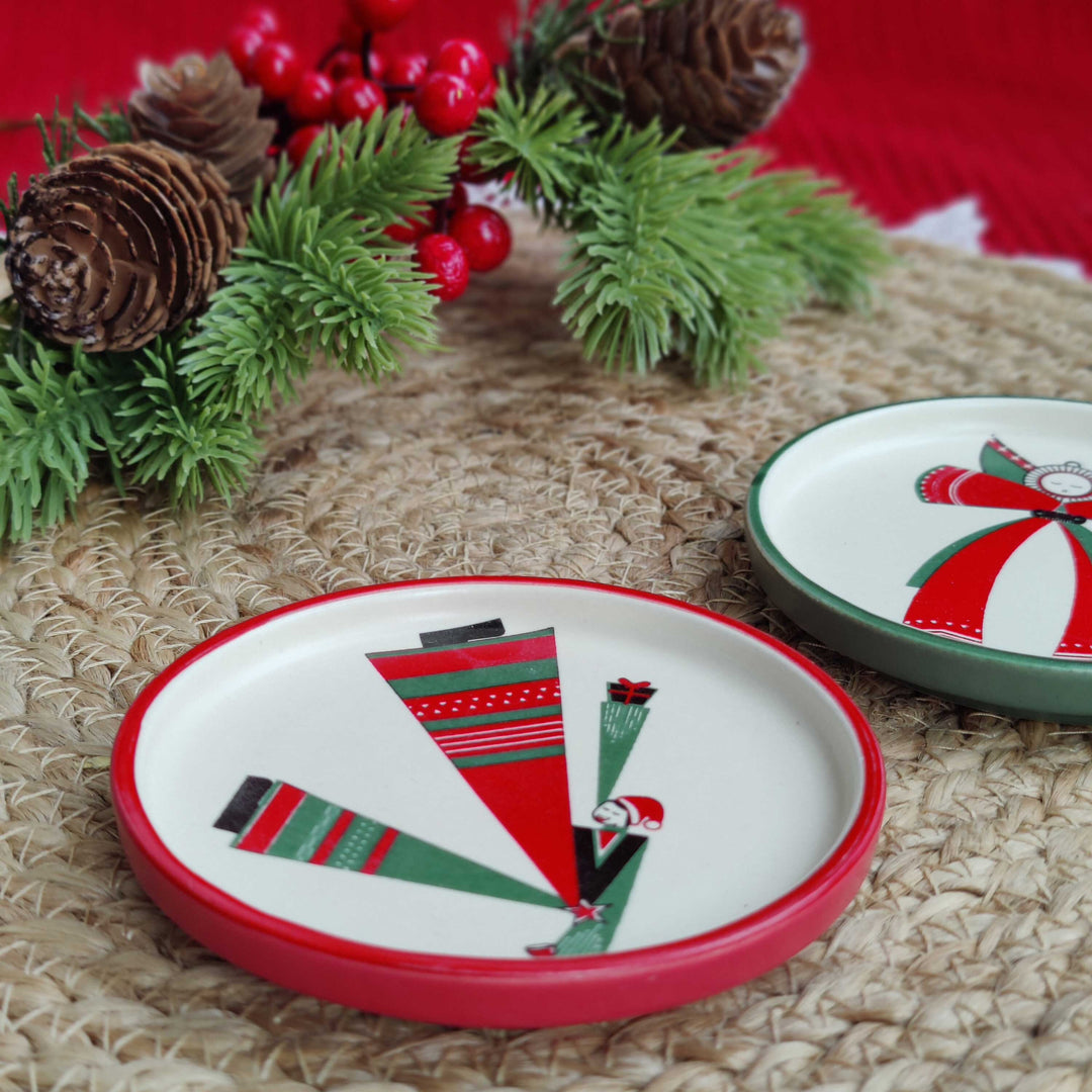 Holly Jolly – Coaster Set