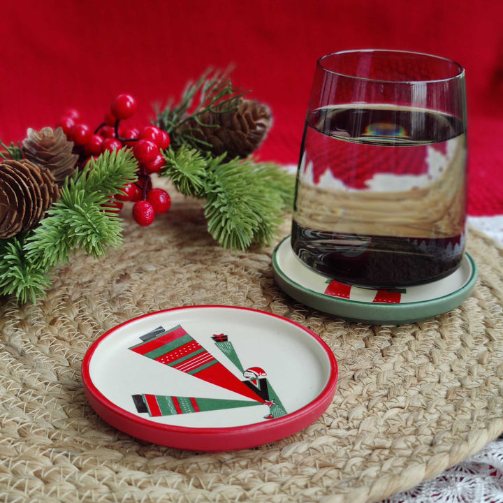 Holly Jolly – Coaster Set