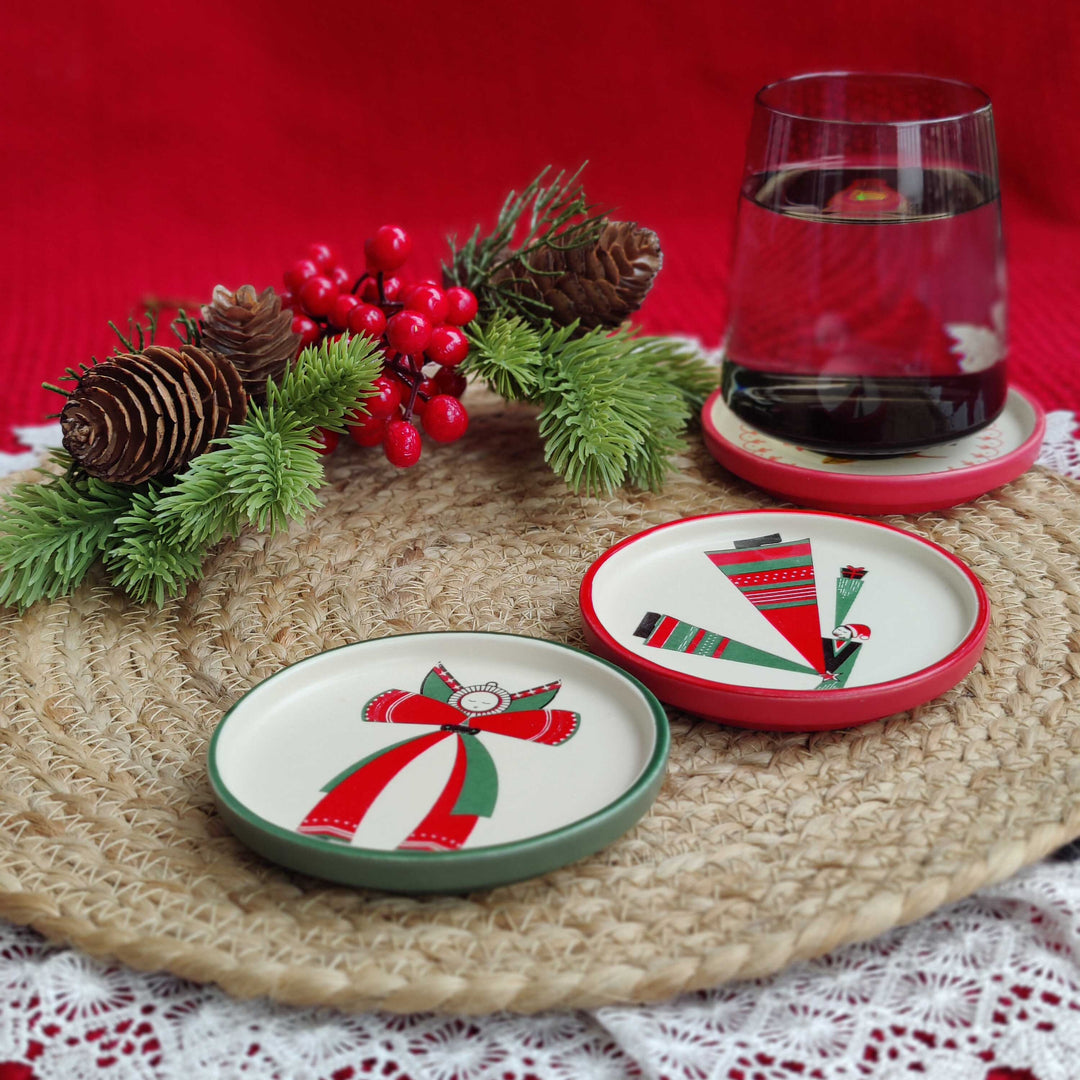 Holly Jolly – Coaster Set