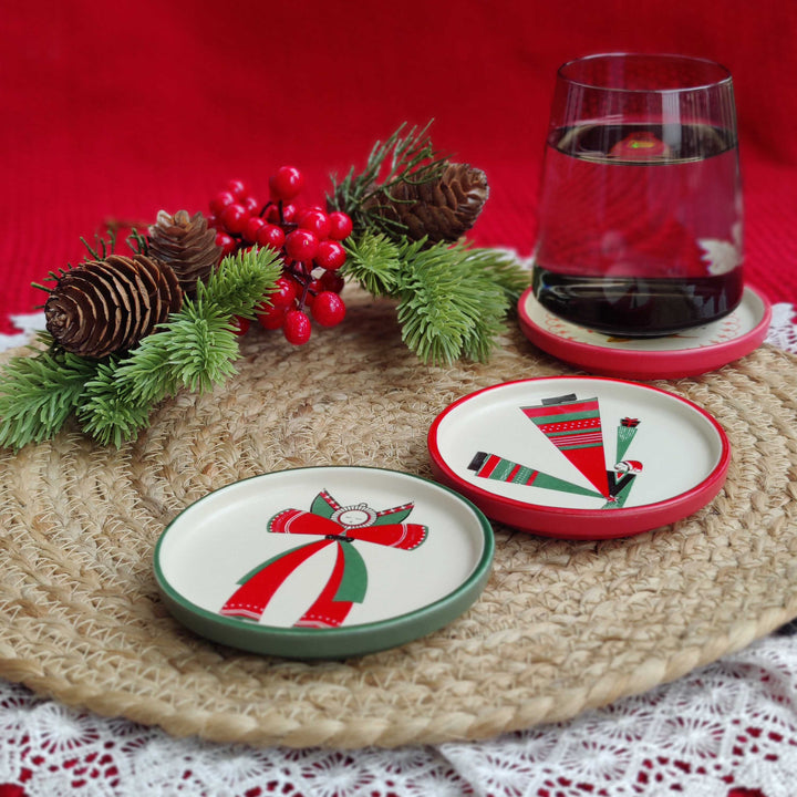 Holly Jolly – Coaster Set
