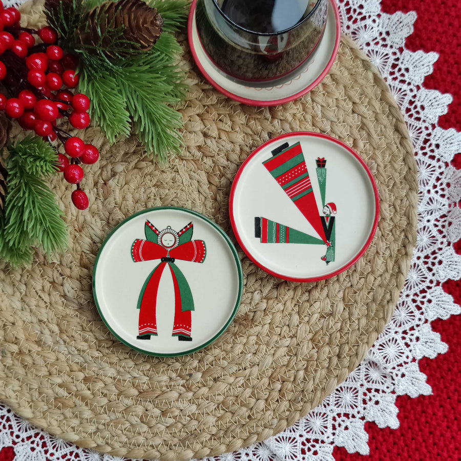 Holly Jolly – Coaster Set