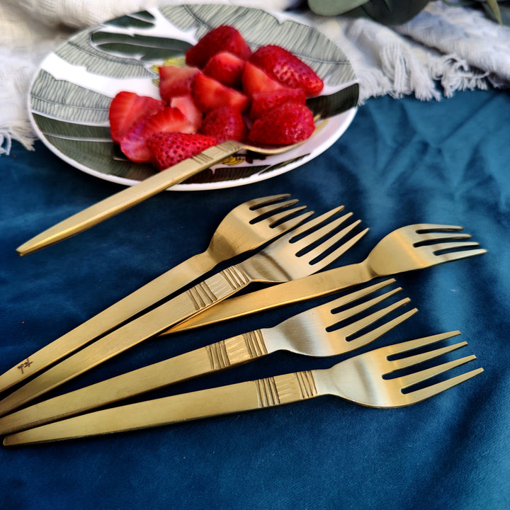 lyn - cutlery dessert fork - 6pcs