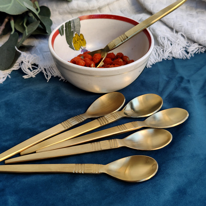 lyn - cutlery dessert spoon - 6pcs