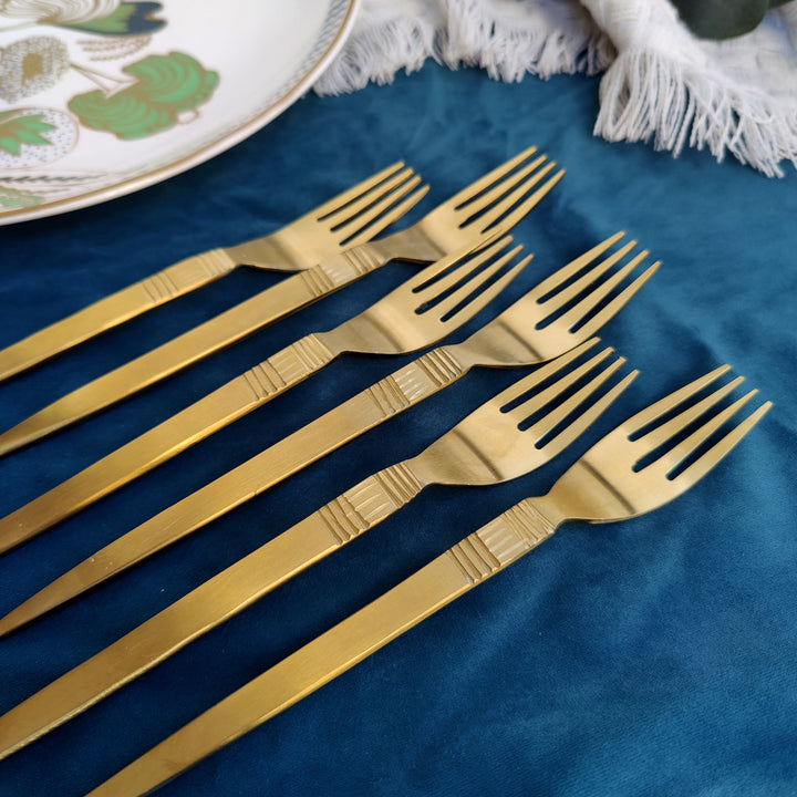 lyn - cutlery dining fork - 6pcs